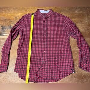 American Eagle Button Down Shirt - Red Flannel - Men’s Size X-Large